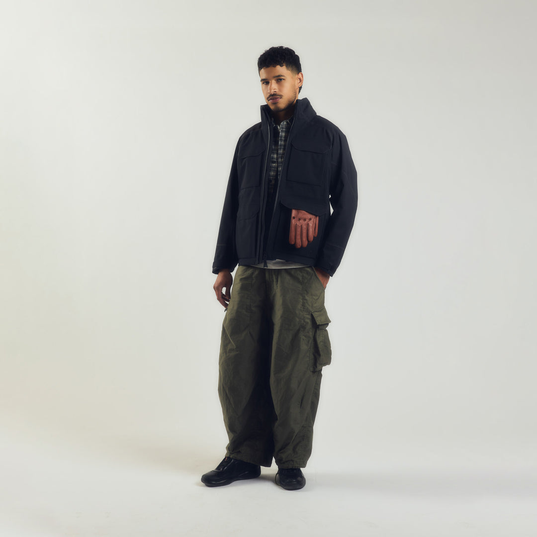 Atrium Shell Jacket - Black Ink – Navalyx