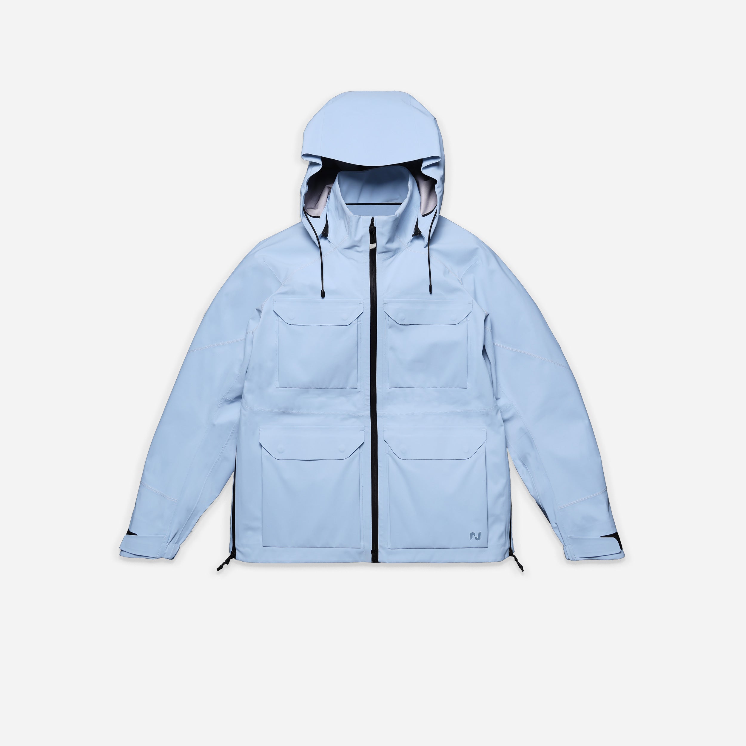 ジャケット・アウター aigle check shell jacket sky light blue Atrium Jacket - Sky Light – Navalyx